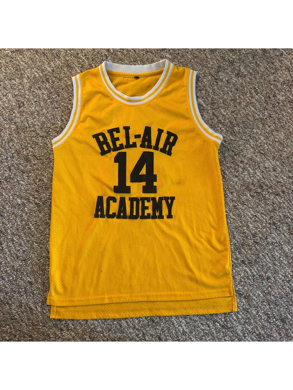 Fresh Prince of Bel Air Academy Will Smith #14 Basketball Jersey Mens Small